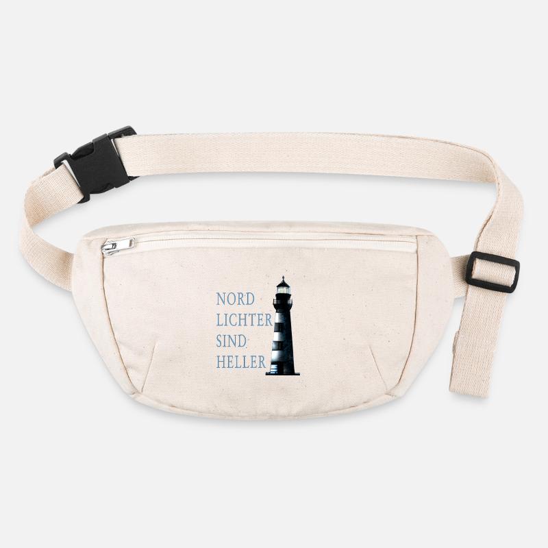 Northern Lights with Lighthouse Stanley/Stella recycled Hip Bag 