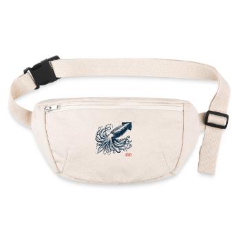 Calmar vintage rétro - Sac banane recyclé Stanley/Stella - blanc naturel - Devant