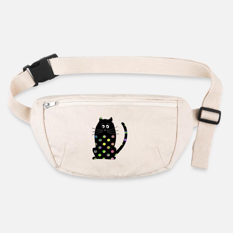 Katze Stanley/Stella recycelte Gürteltasche