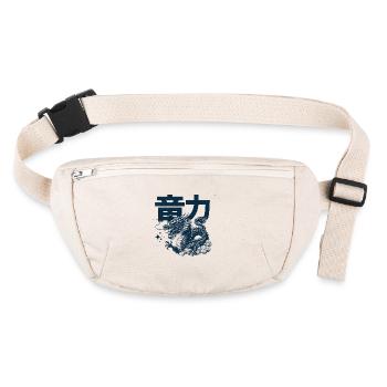 Dragon Power japanese Aesthetic - Stanley/Stella recycled Hip Bag  - natural - Front