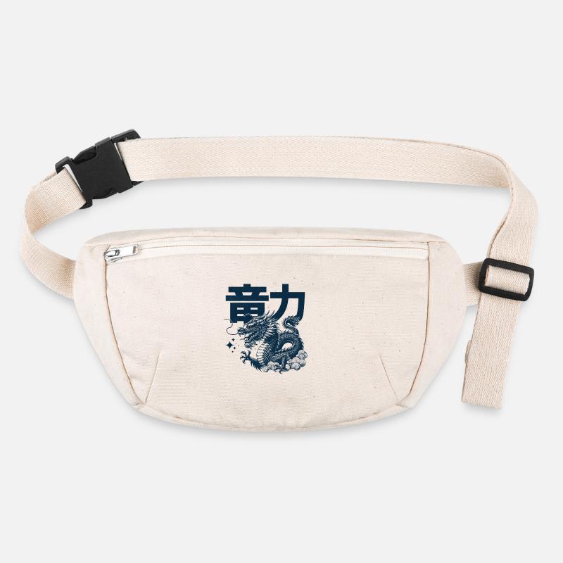 Puissance du Dragon Esthétique japonaise Sac banane recyclé Stanley/Stella
