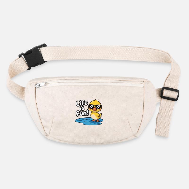ENTE, DAS LEBEN MACHT SPASS Stanley/Stella recycelte Gürteltasche