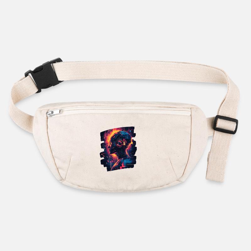 Cyberpunk Cyborg Stanley/Stella recycelte Gürteltasche