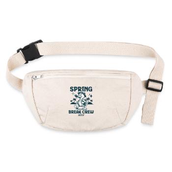 Spring Break Crew 2025 Beach Vacay Vibes Cute Duck - Stanley/Stella recycled Hip Bag  - natural - Front