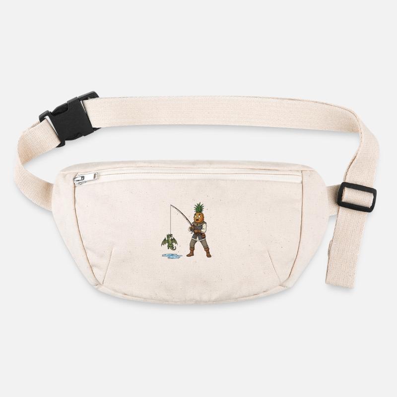 Pineapple Medieval Dragon Stanley/Stella recycled Hip Bag 