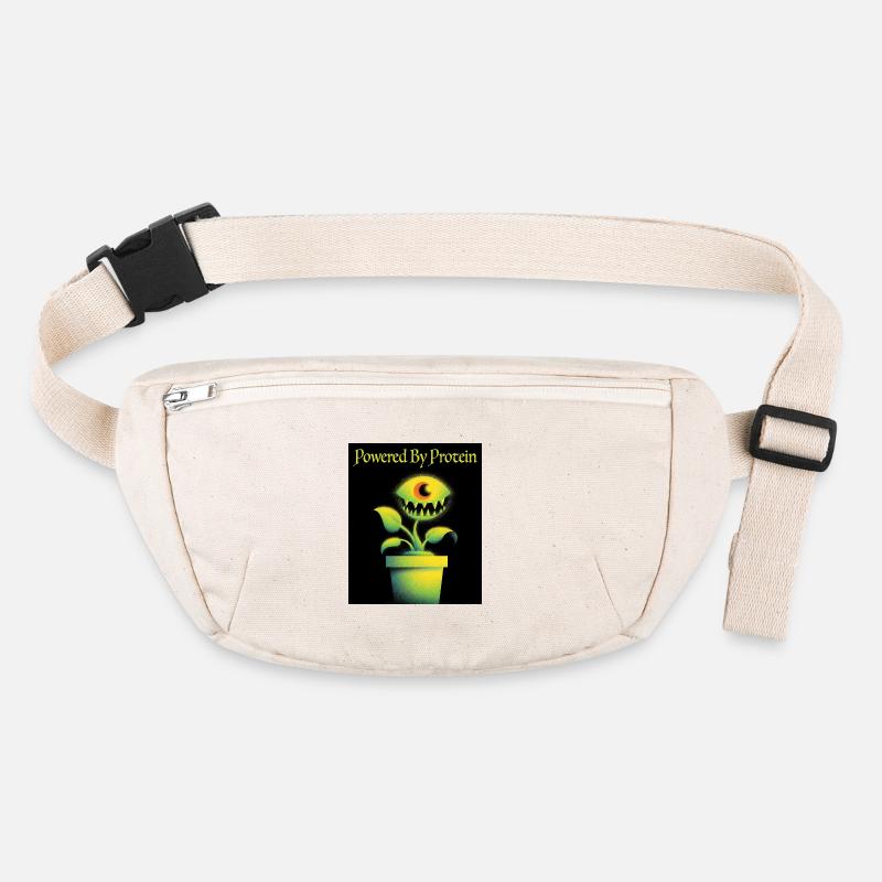 Futuristic plant with monster eyes Stanley/Stella recycled Hip Bag 