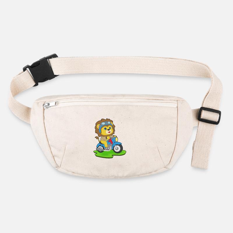Löwe Motorrad Stanley/Stella recycelte Gürteltasche