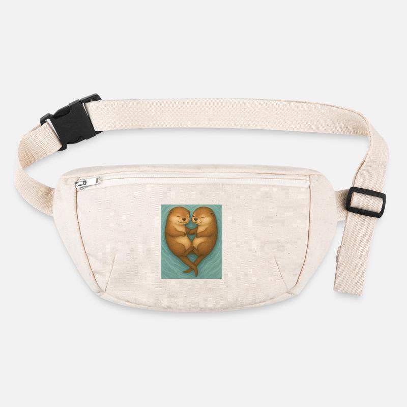 Cute Otters Stanley/Stella recycled Hip Bag 
