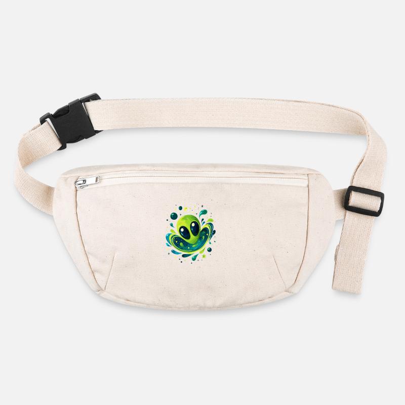 Galactic Alien Vortex Stanley/Stella recycled Hip Bag 