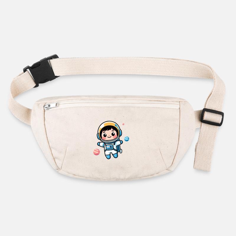 Kleiner Astronaut Stanley/Stella recycelte Gürteltasche