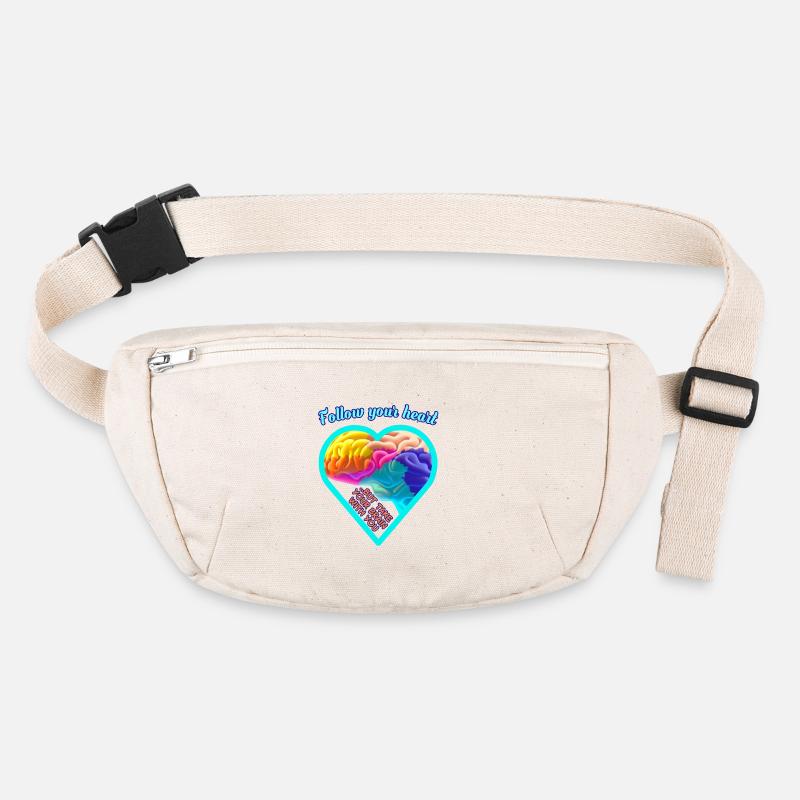 Brain & Heart Stanley/Stella recycled Hip Bag 