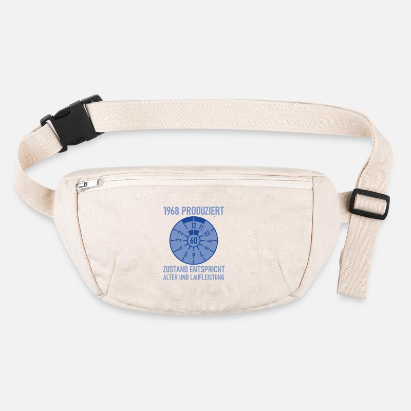1968 Born 60th Birthday Car Tuning Stanley/Stella recycled Hip Bag 