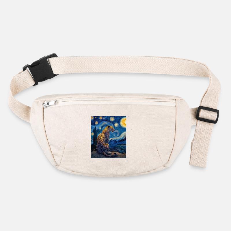 Léopard Van Gogh Sac banane recyclé Stanley/Stella