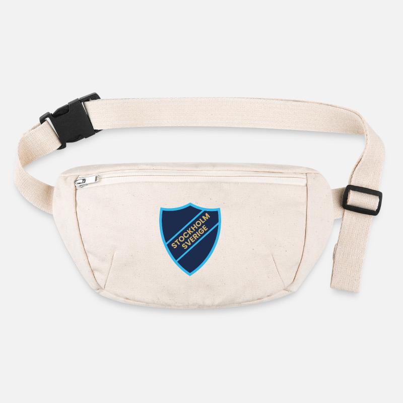Stockholm Shield Blue Contrast-Design Stanley/Stella recycelte Gürteltasche