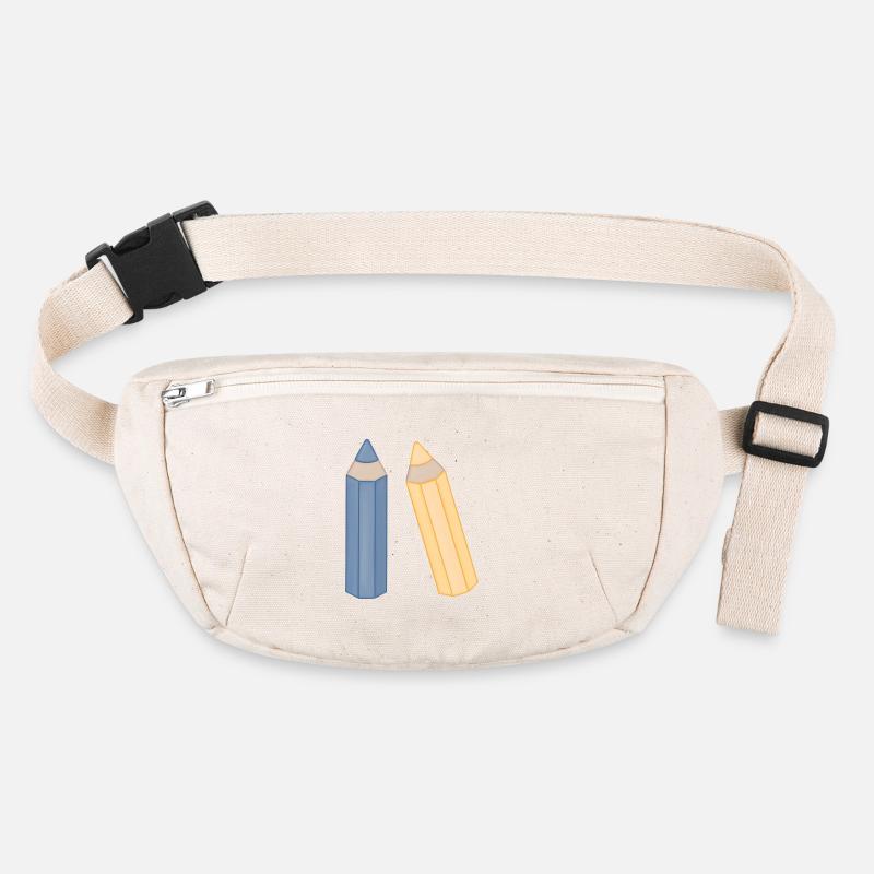 Bleistift-Duo Illustration Buntstifte Stanley/Stella recycelte Gürteltasche