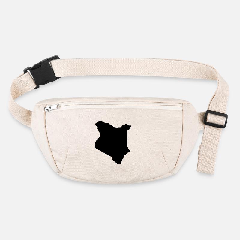 Carte du Kenya Sac banane recyclé Stanley/Stella