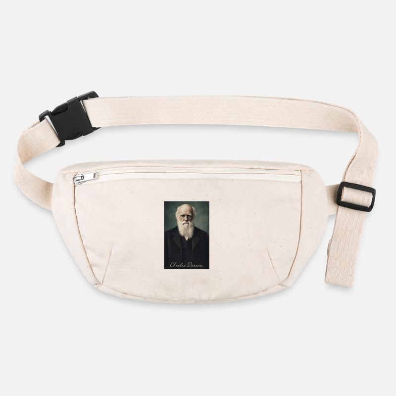 Charles Darwin Porträt Stanley/Stella recycelte Gürteltasche