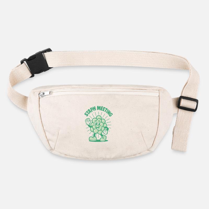 Staph Review | Microbiology Humor Stanley/Stella recycled Hip Bag 