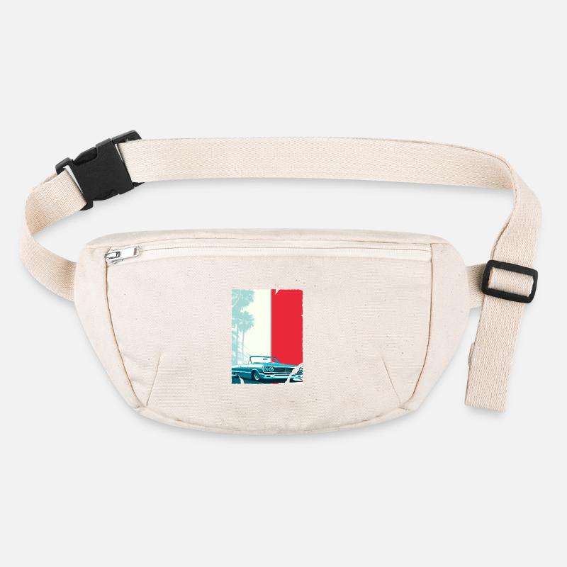 Palmen Retro Cabrio Cholo Stanley/Stella recycelte Gürteltasche