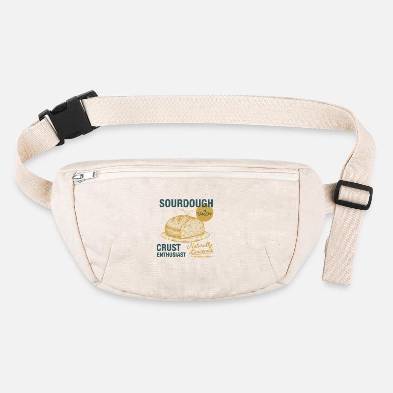 Sourdough Crust Enthusiast Bread Baking Baker Stanley/Stella recycled Hip Bag 
