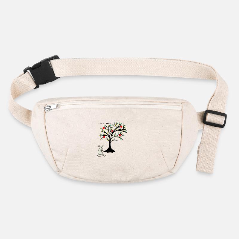 Cute Mouse Apples Apple Tree Child Stanley/Stella recycled Hip Bag 