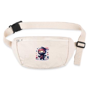 Ninja - Stanley/Stella recycled Hip Bag  - natural - Front