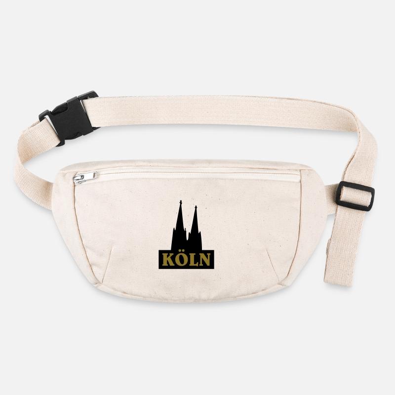 Köln Logo mit dem Kölner Dom Stanley/Stella recycelte Gürteltasche
