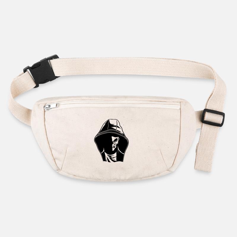 Horreur visage monstre capot Sac banane recyclé Stanley/Stella