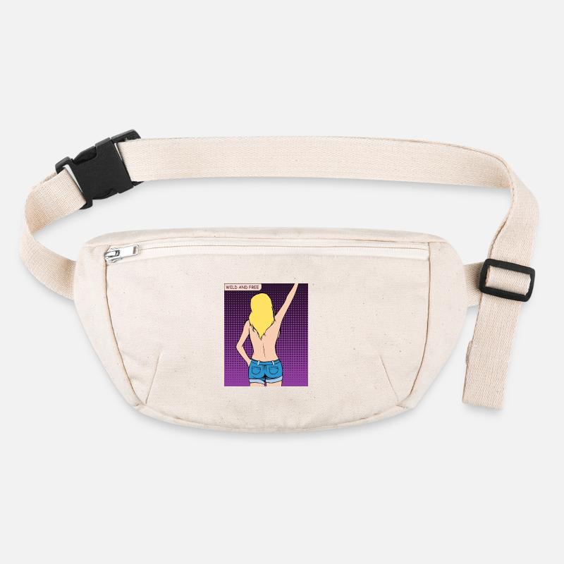 Wild Freedom Back Figure Stanley/Stella recycled Hip Bag 