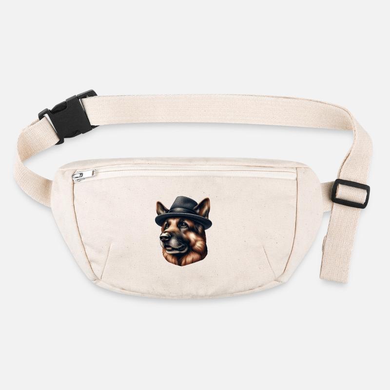 Deutscher Schäferhund Der Mafio Stanley/Stella recycelte Gürteltasche