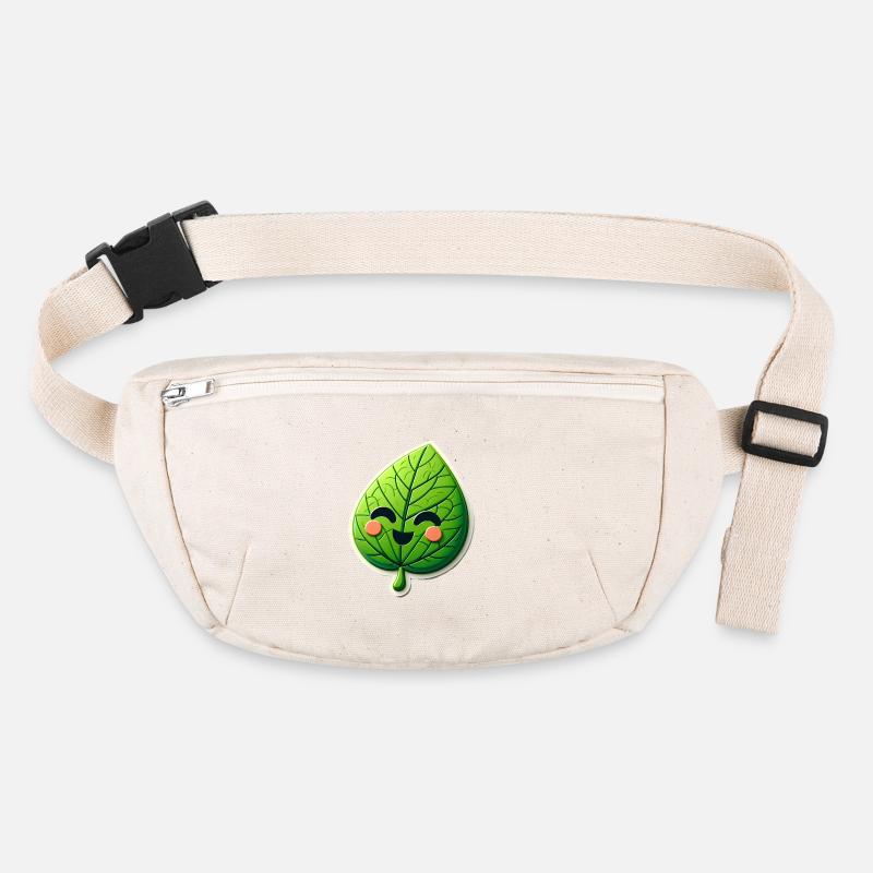 Smiling Spring Leaf Stanley/Stella recycled Hip Bag 