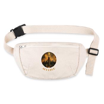 Art Deco - Stanley/Stella recycled Hip Bag  - natural - Front