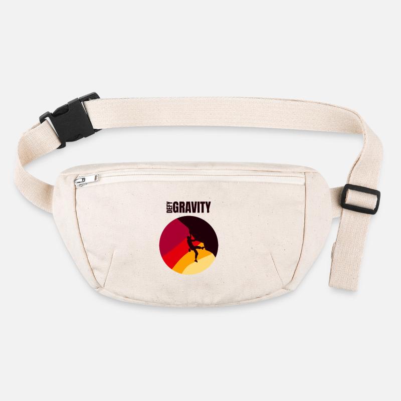 Defy Gravity - Climber Gift Stanley/Stella recycled Hip Bag 
