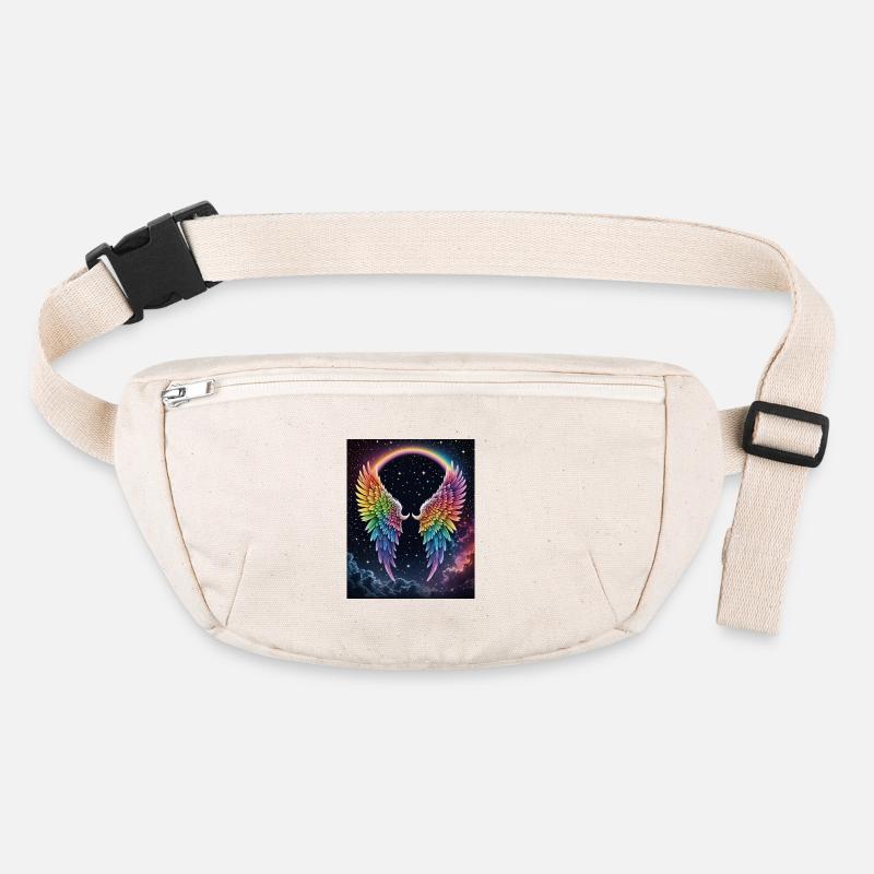 Regenbogenflug im Kosmos Stanley/Stella recycelte Gürteltasche