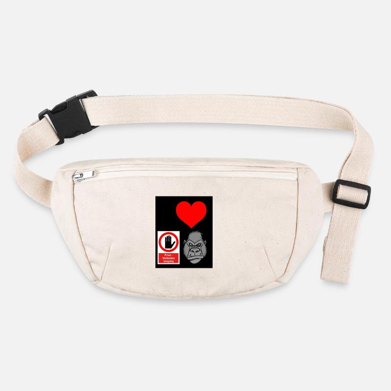 Accès privé de Heart Hand Gorilla Sac banane recyclé Stanley/Stella