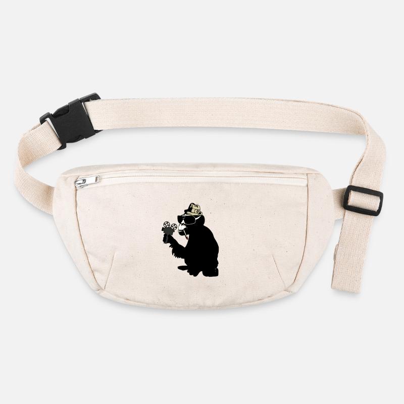 mr. brainwash monkey Stanley/Stella recycelte Gürteltasche