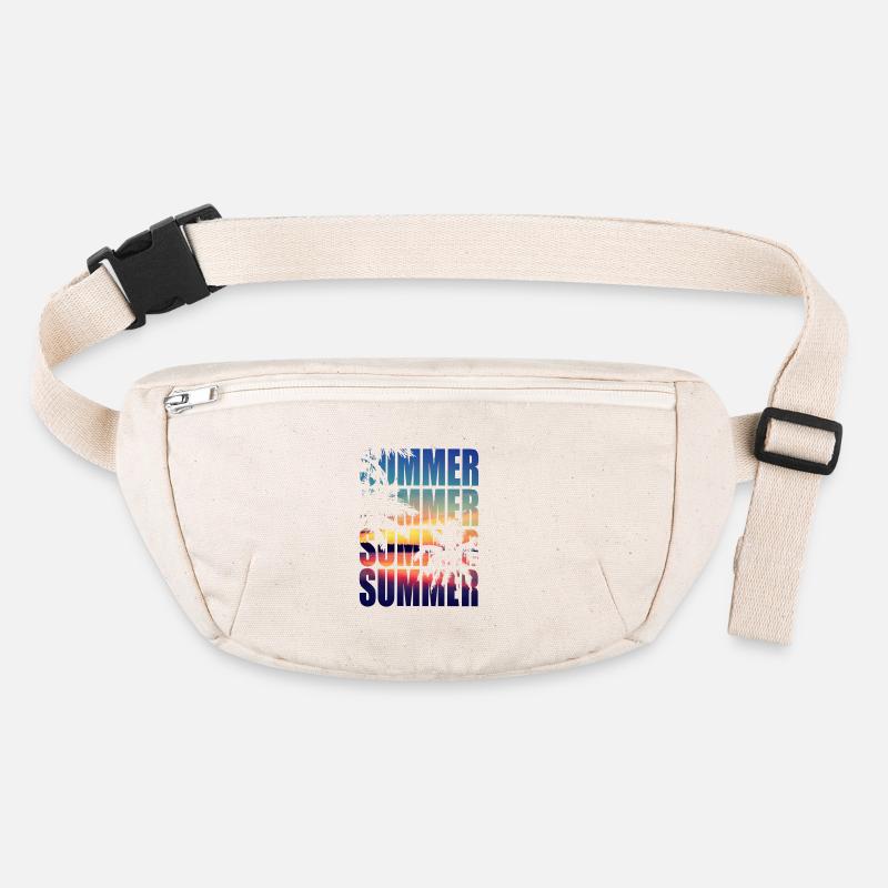 Summer palms summer Stanley/Stella recycled Hip Bag 