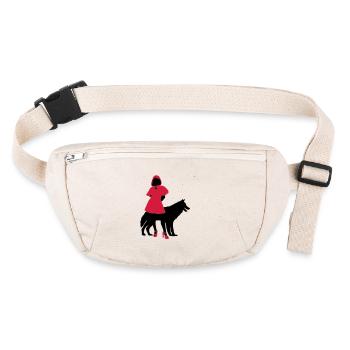 Red Riding Hood - Sac banane recyclé Stanley/Stella - blanc naturel - Devant