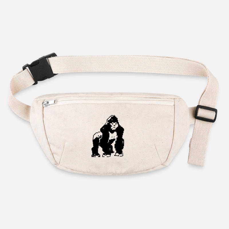 PETSCII gorilla Stanley/Stella recycled Hip Bag 