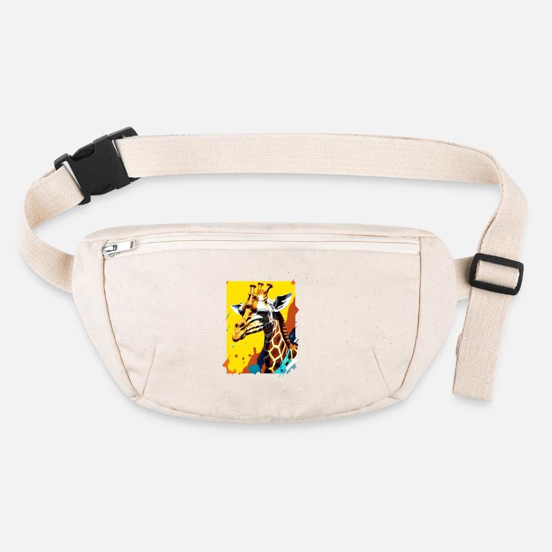 Giraffe Color Explosion Neon Stanley/Stella recycled Hip Bag 