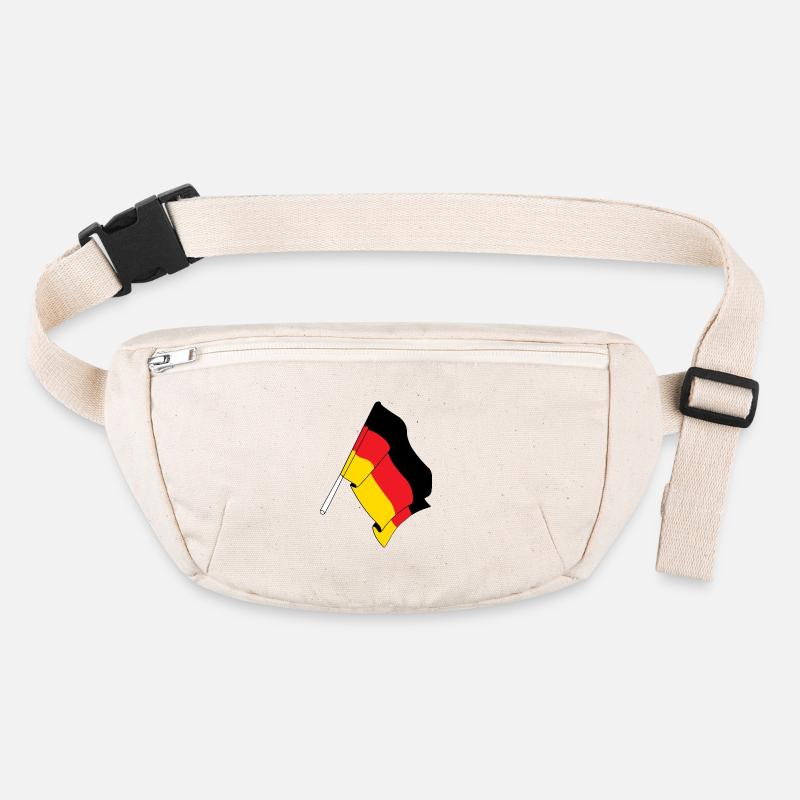 Drapeau de l’Allemagne Sac banane recyclé Stanley/Stella