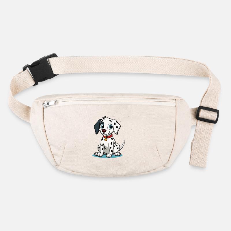 Curious Dalmatian Tilting Head Art Stanley/Stella recycled Hip Bag 