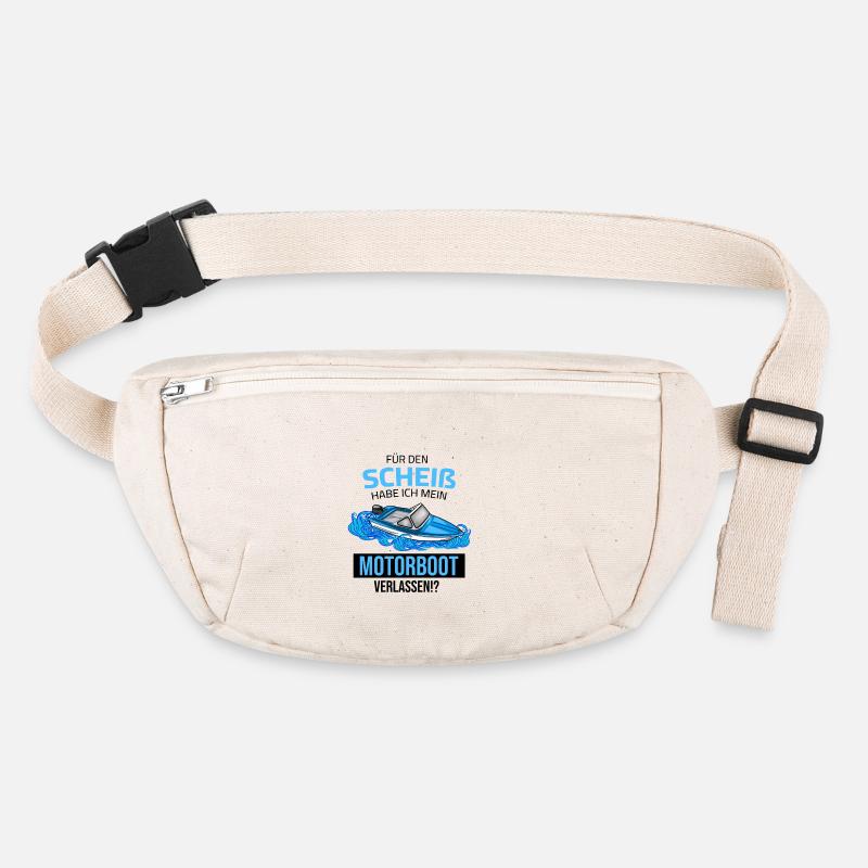 I left my motorboat for that shit Stanley/Stella recycled Hip Bag 