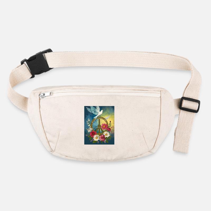 Peace Stanley/Stella recycled Hip Bag 