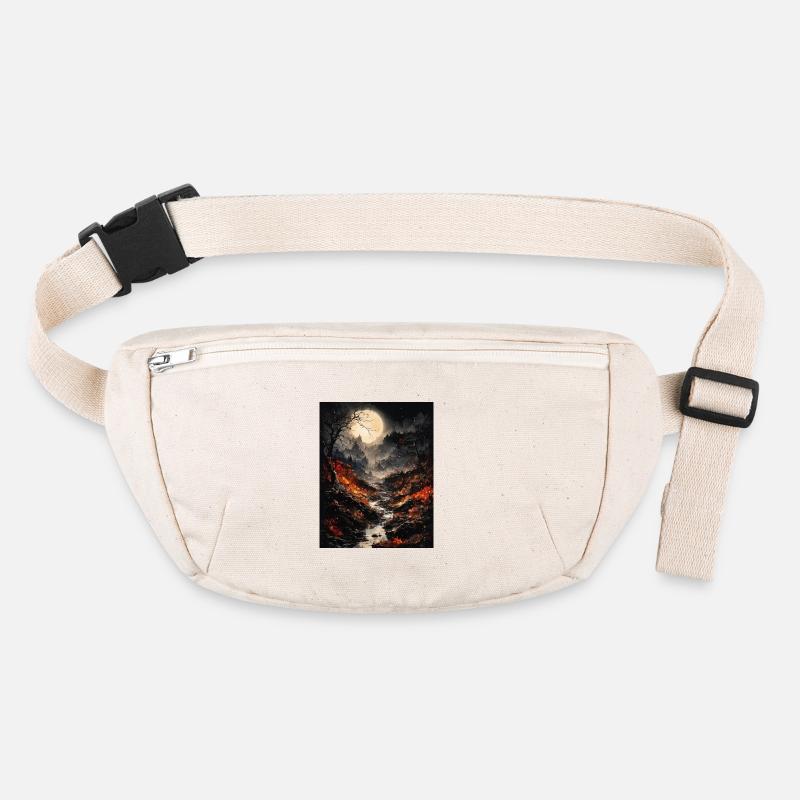Magical lunar landscape Stanley/Stella recycled Hip Bag 