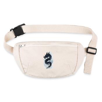 Cadeau de la mythologie de la Chine du dragon - Sac banane recyclé Stanley/Stella - blanc naturel - Devant