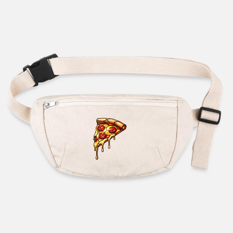 Pepperoni Pizza Traum: Glänzendes Käse-Wunder Stanley/Stella recycelte Gürteltasche