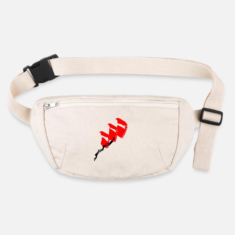 Parachuting Stanley/Stella recycled Hip Bag 