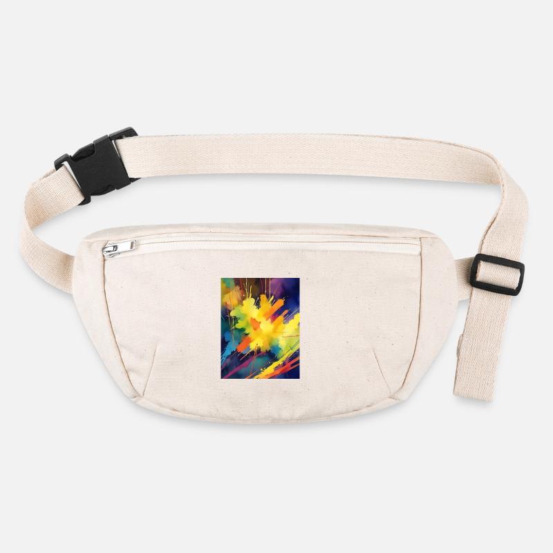 Explosion de couleurs Résumé Sac banane recyclé Stanley/Stella