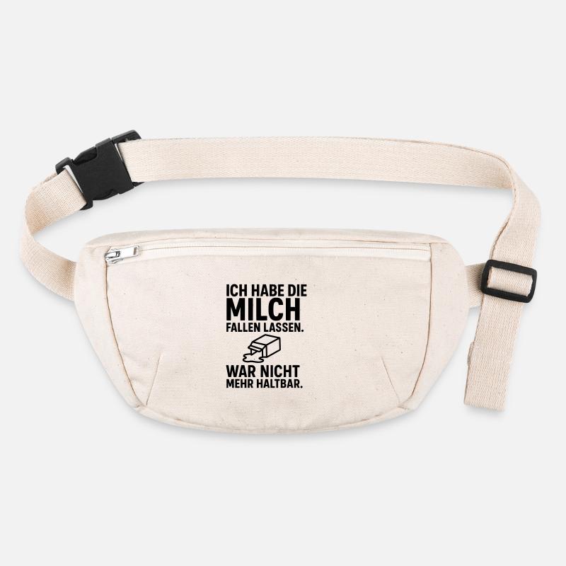 Milk dropping shelf life Stanley/Stella recycled Hip Bag 